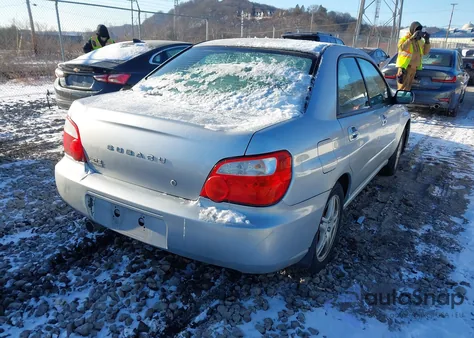 2005 Subaru Impreza 2.5Rs from USA, damaged, VIN JF1GD67505H505963